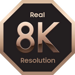REAL 8K RESOLUTION logo