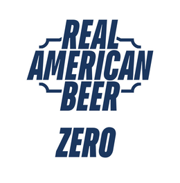 REAL AMERICAN BEER ZERO logo