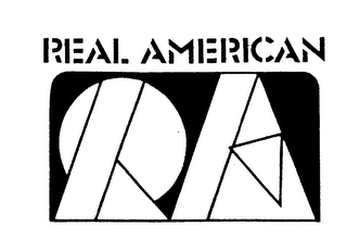 REAL AMERICAN RA logo