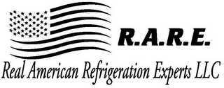 REAL AMERICAN REFRIGERATION EXPERTS LLC R.A.R.E. logo