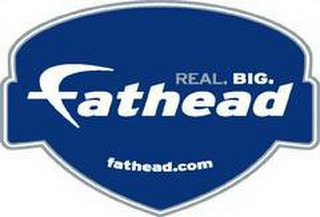 REAL. BIG. FATHEAD FATHEAD.COM logo