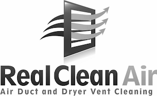 REAL CLEAN AIR AIR DUCT AND DRYER VENT CLEANING logo