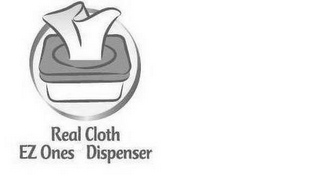 REAL CLOTH EZ ONES DISPENSER logo