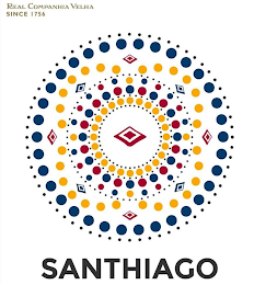 REAL COMPANHIA VELHA SINCE 1756 SANTHIAGO logo