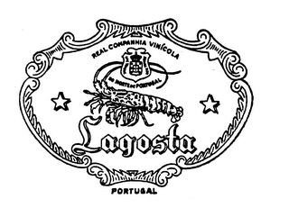 REAL COMPANHIA VINICOLA DO NORTE DE PORTUGAL LAGOSTA PORTUGAL logo