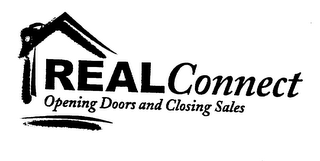 REAL CONNECT OPENING DOORS AND CLOSING SALES logo