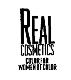 REAL COSMETICS COLOR FOR WOMEN OF COLOR logo