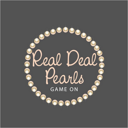 REAL DEAL PEARLS GAME ON logo