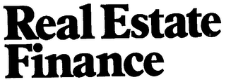 REAL ESTATE FINANCE logo