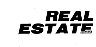 REAL ESTATE MAGAZINE logo