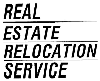 REAL ESTATE RELOCATION SERVICE logo