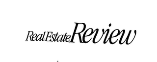 REAL ESTATE REVIEW logo