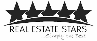 REAL ESTATE STARS ...SIMPLY THE BEST logo