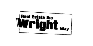 REAL ESTATE THE WRIGHT WAY logo