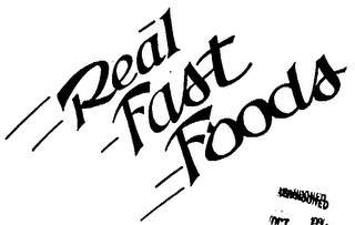 REAL FAST FOODS logo