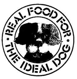 REAL FOOD FOR THE IDEAL DOG logo