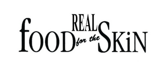 REAL FOOD FOR THE SKIN logo