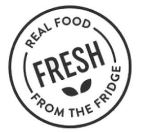 REAL FOOD FRESH FROM THE FRIDGE logo