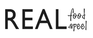 REAL FOOD REAL APEEL logo