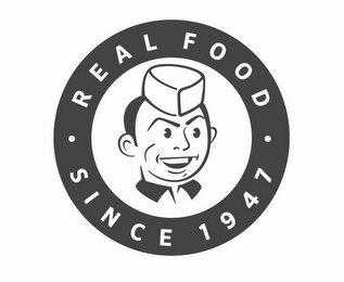 REAL FOOD SINCE 1947 logo