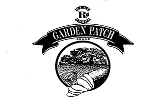 REAL FOODS GARDEN PATCH BRAND R logo