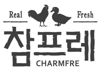 REAL FRESH CHARMFRE logo