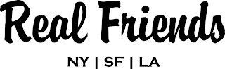 REAL FRIENDS NY | SF | LA logo