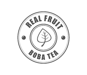 REAL FRUIT BOBA TEA logo