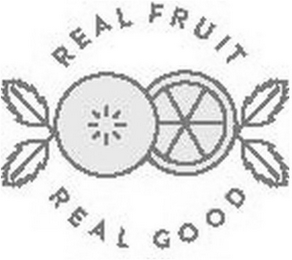 REAL FRUIT REAL GOOD logo