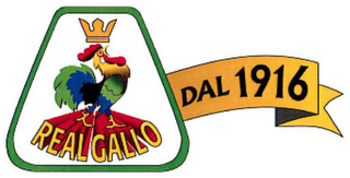 REAL GALLO DAL 1916 logo