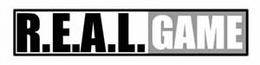 R.E.A.L. GAME logo