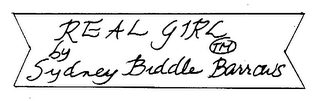 REAL GIRL BY SYDNEY BIDDLE BARROWS logo