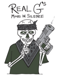 REAL G'S MOVE IN SILENCE logo