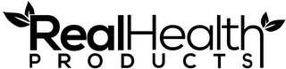 REAL HEALTH PRODUCTS logo