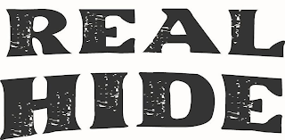 REAL HIDE logo