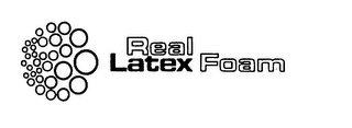 REAL LATEX FOAM logo