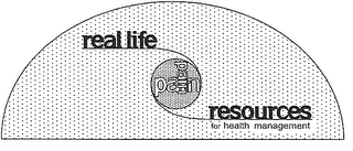 REAL LIFE PAIN RESOURCES FOR HEALTH MANAG EMENT logo