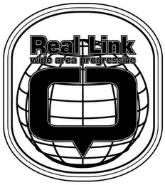 REAL LINK WIDE AREA PROGRESSIVE logo
