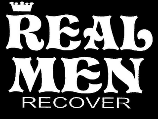 REAL MEN RECOVER logo