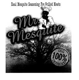 REAL MESQUITE SEASONING FOR GRILLED MEATS logo