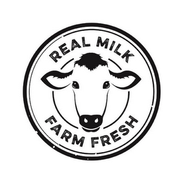 REAL MILK FARM FRESH logo