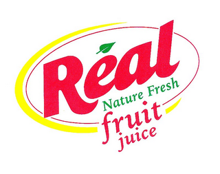 REAL NATURE FRESH FRUIT JUICE logo