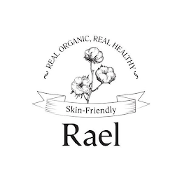 REAL ORGANIC, REAL HEALTHY SKIN-FRIENDLY RAEL logo