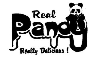 REAL PANDY REALLY DELICIOUS logo