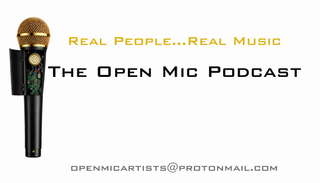 REAL PEOPLE...REAL MUSIC THE OPEN MIC PODCAST OPENMICARTISTS@PROTONMAIL.COM logo