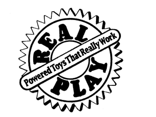 REAL PLAY POWERED TOYS THAT REALLY WORK logo