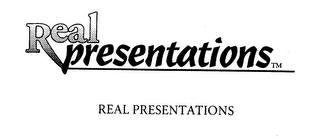 REAL PRESENTATIONS logo