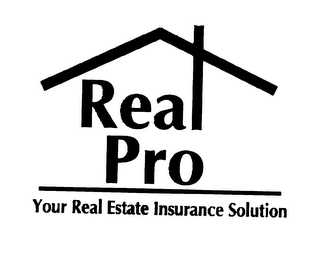 REAL PRO YOUR REAL ESTATE INSURANCE SOLUTION logo