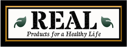 REAL PRODUCTS FOR A HEALTHY LIFE logo