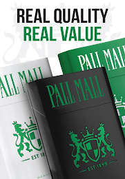 REAL QUALITY REAL VALUE PALL MALL EST 1899 logo